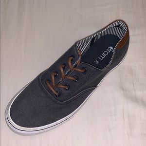 Dark Denim Canvas Sneakers